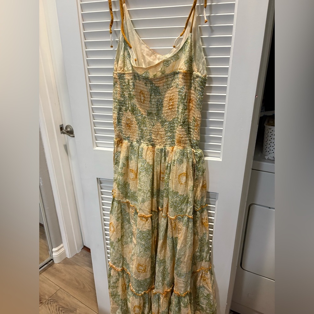 Free people Adriel tie strap ruffle dress - Picture 7 of 7